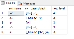  شرح وانشاء SQL Synonms